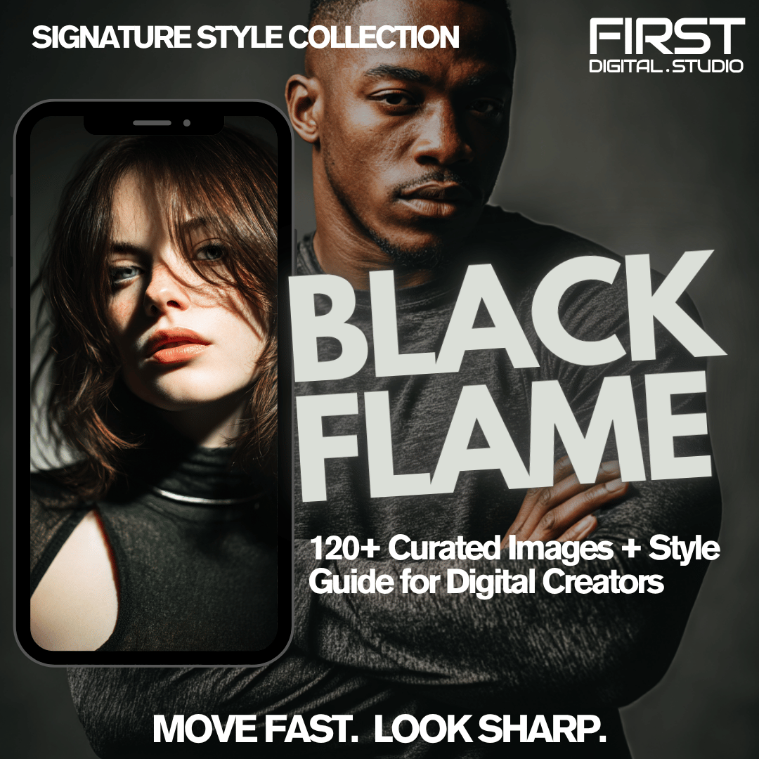 BLACK FLAME | 120+ Health & Fitness Images + Style Guide