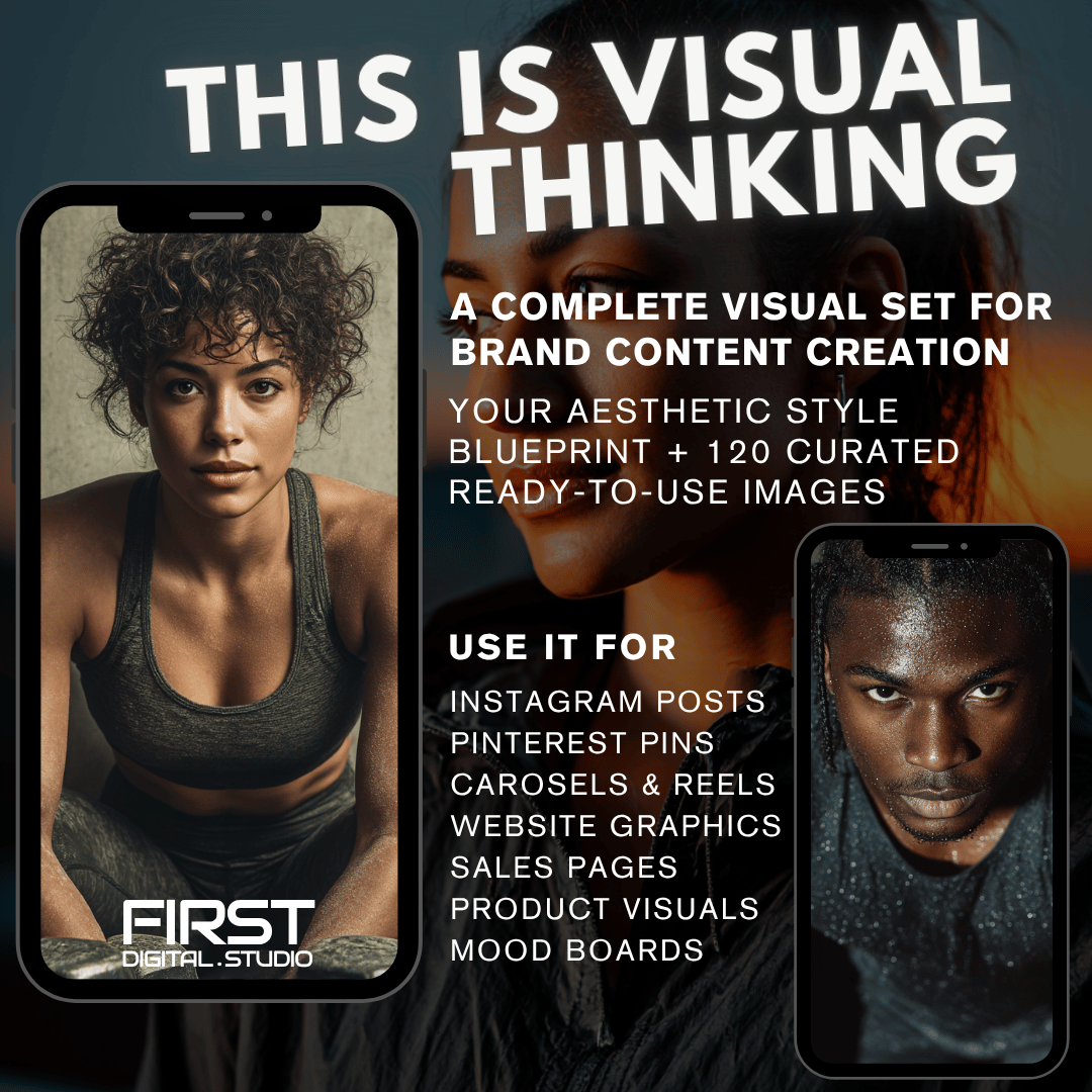 BLACK FLAME | 120+ Health & Fitness Images + Style Guide