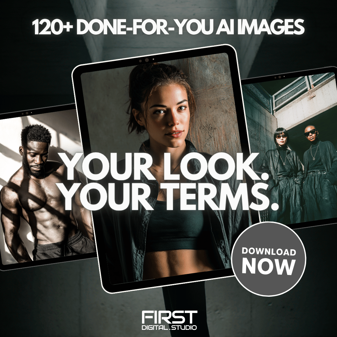 BLACK FLAME | 120+ Health & Fitness Images + Style Guide