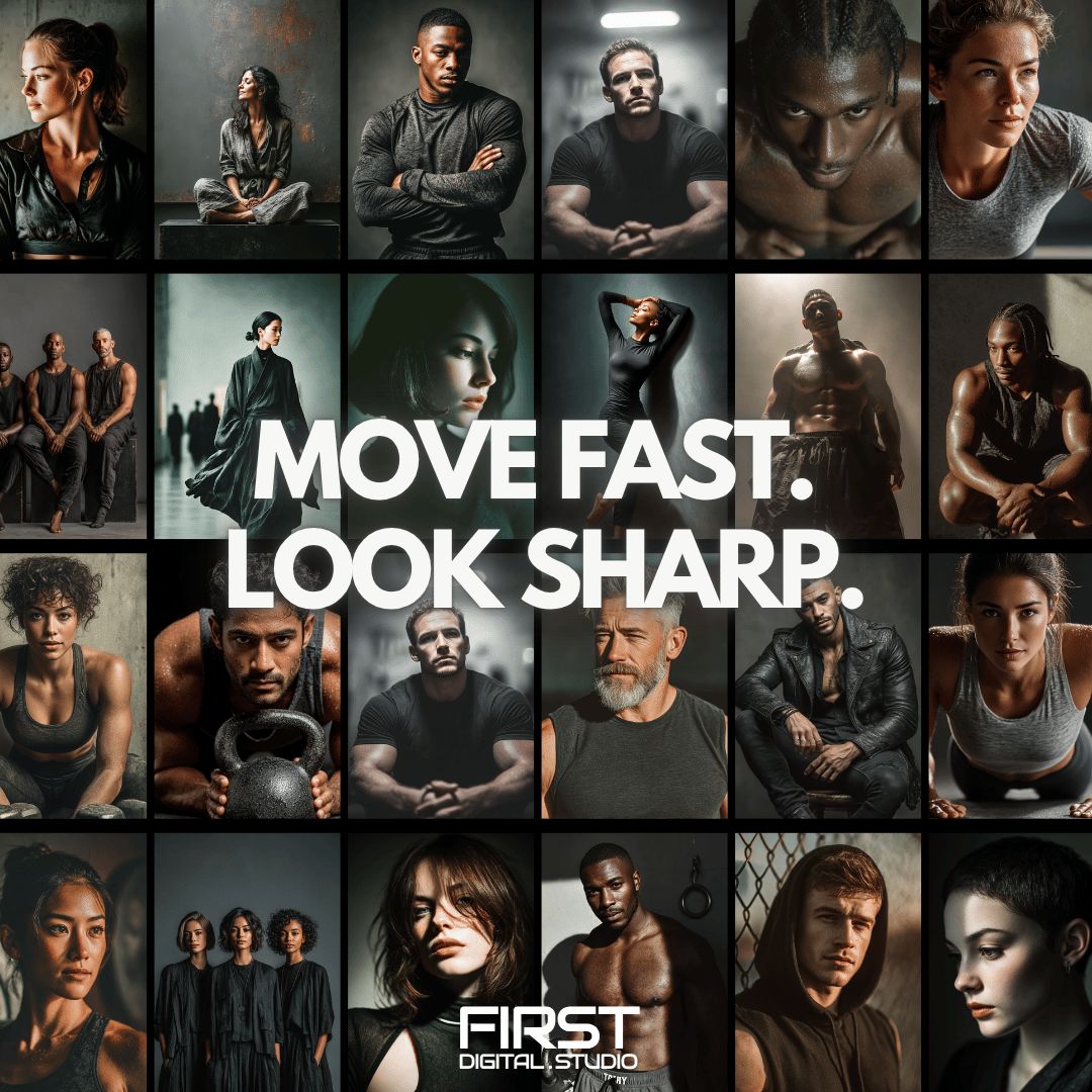 BLACK FLAME | 120+ Health & Fitness Images + Style Guide