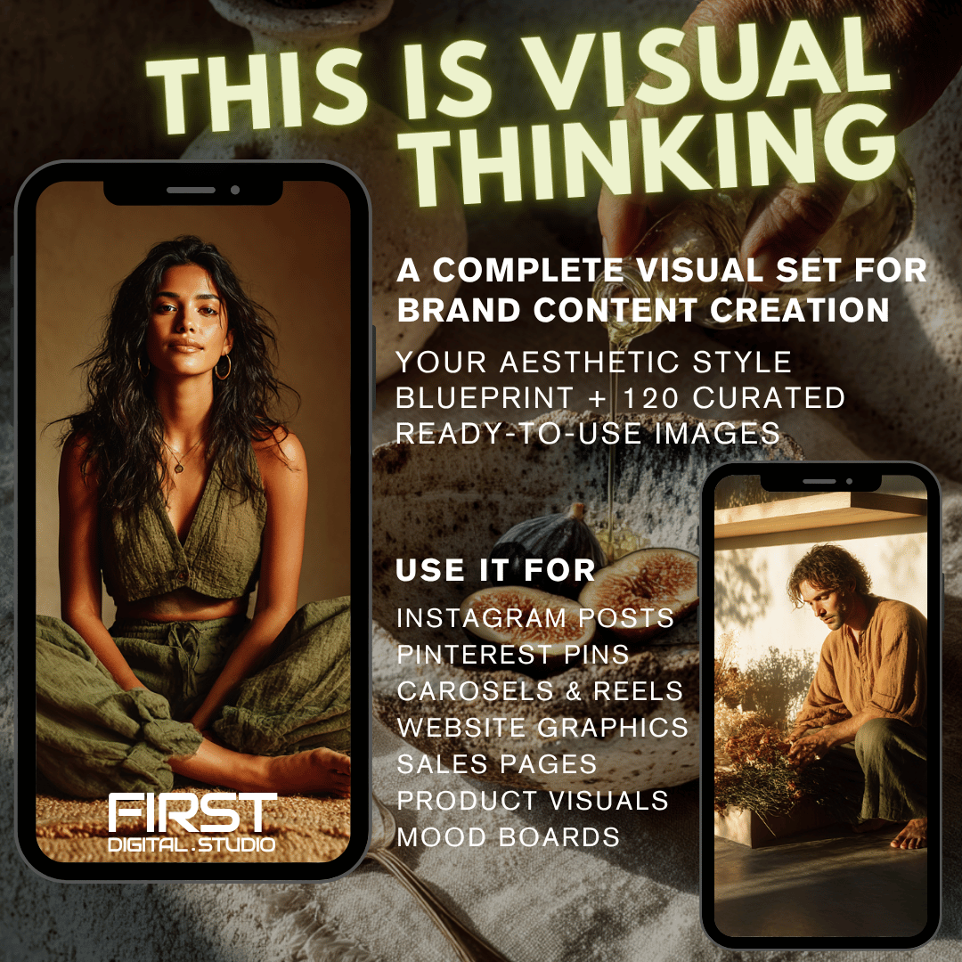 ROOTED RITUALS | 120+ Wellness Images + Style Guide