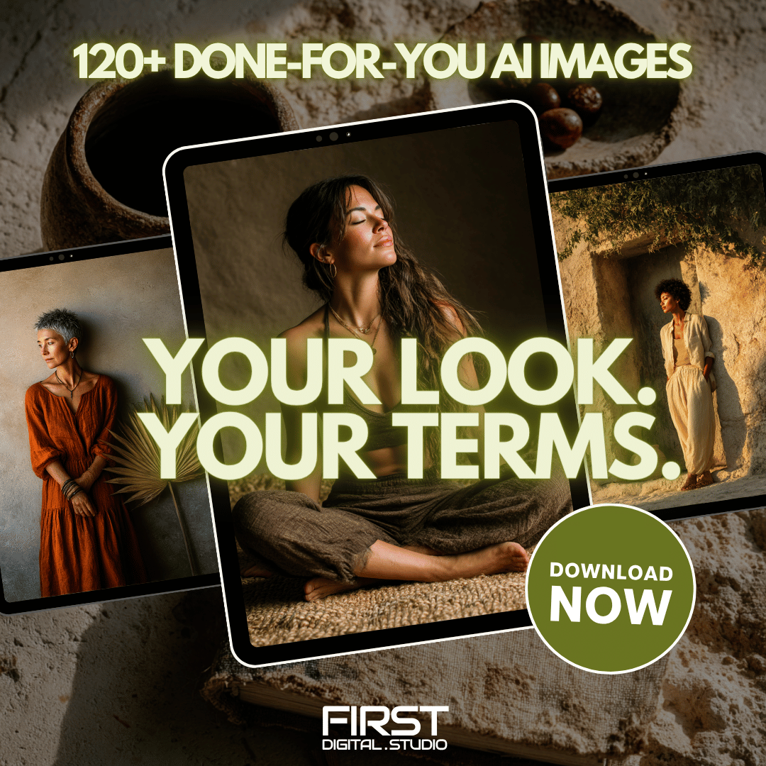 ROOTED RITUALS | 120+ Wellness Images + Style Guide