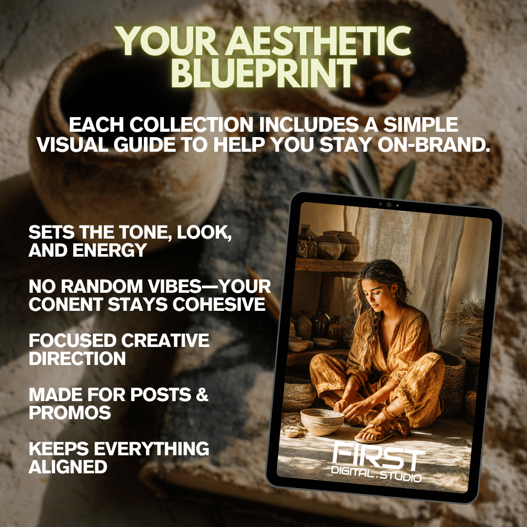 ROOTED RITUALS | 120+ Wellness Images + Style Guide