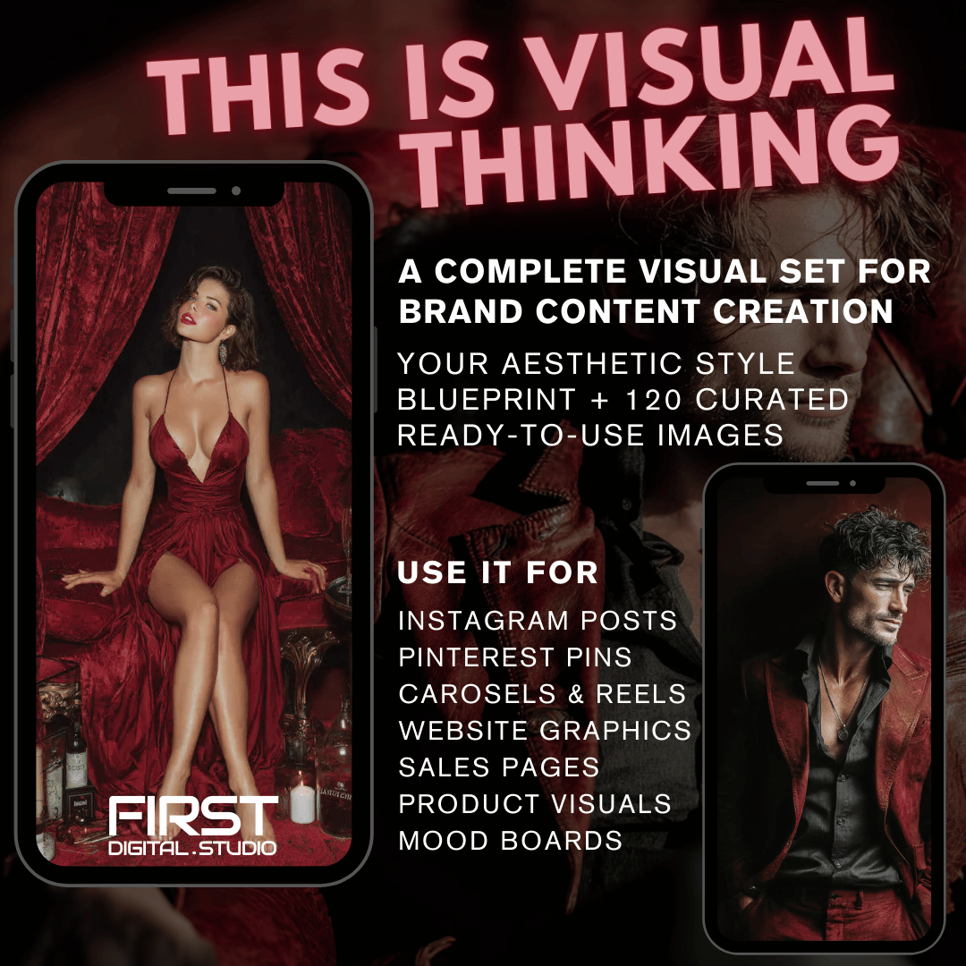 VELVET SHADOWS | 120+ Editorial Boudoir Images + Aesthetic Style Guide
