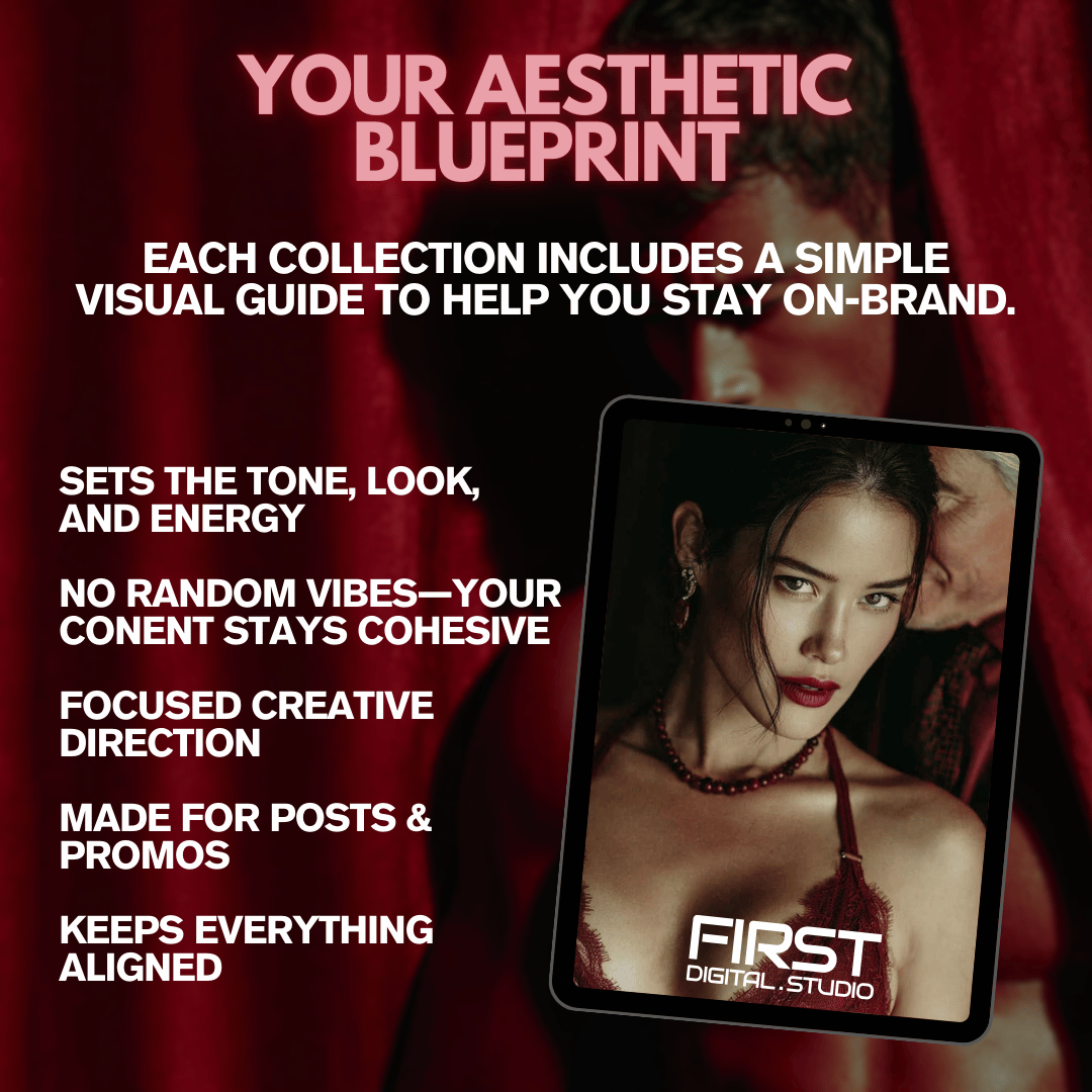 VELVET SHADOWS | 120+ Editorial Boudoir Images + Aesthetic Style Guide