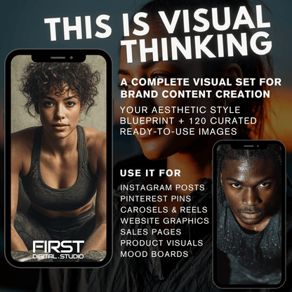 BLACK FLAME | 120+ Health & Fitness Images + Style Guide