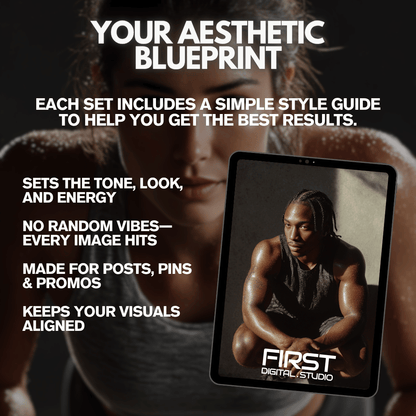 BLACK FLAME | 120+ Health & Fitness Images + Style Guide