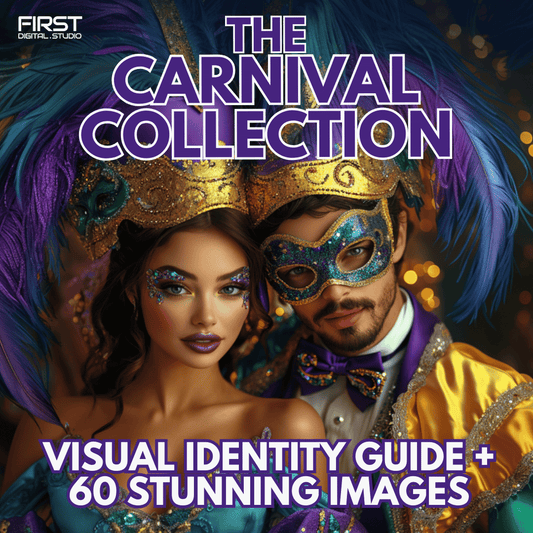 THE CARNIVAL COLLECTION | 60 Scroll-Stopping Images + Visual Identity Guide