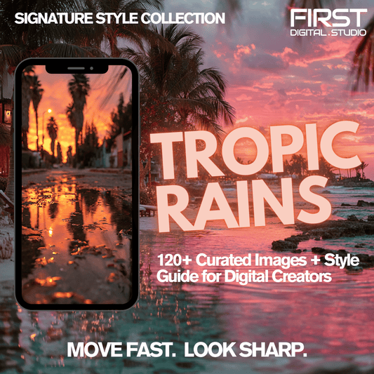 TROPIC RAINS | 120+ Tropical Editorial Images + Style Guide