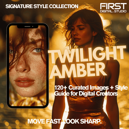 TWILIGHT AMBER | 120+ Wellness Images + Style Guide